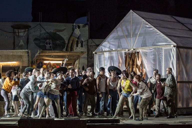 Carmen, Opera di Roma alle Terme di Caracalla, 2017. Photo Yasuko Kageyama