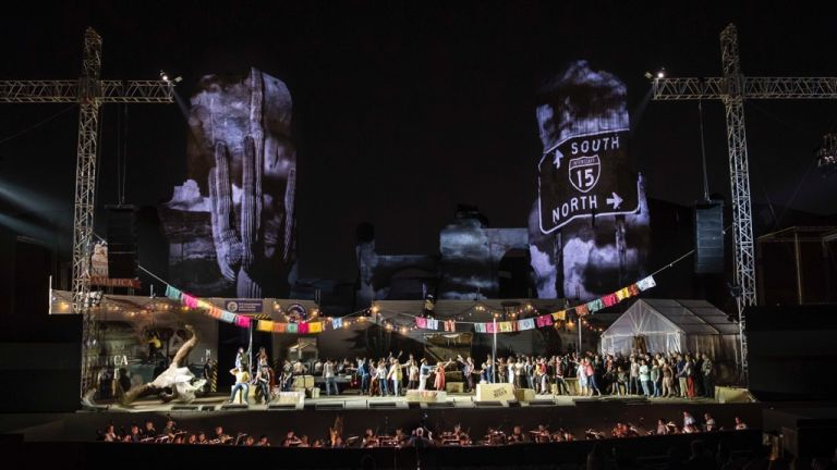 Carmen, Opera di Roma alle Terme di Caracalla, 2017. Photo Yasuko Kageyama