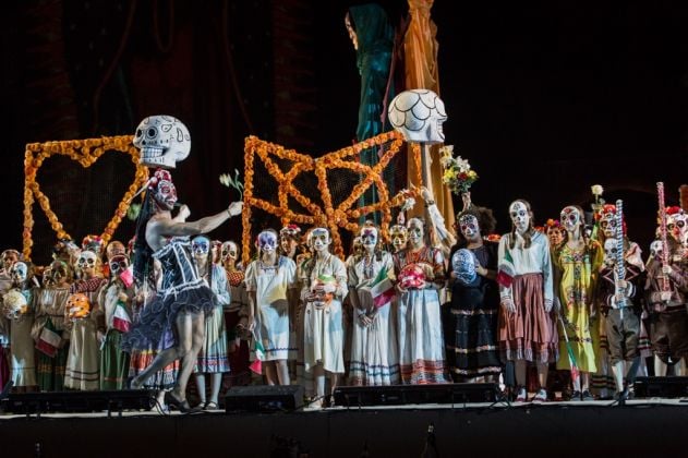 Carmen, Opera di Roma alle Terme di Caracalla, 2017. Photo Yasuko Kageyama