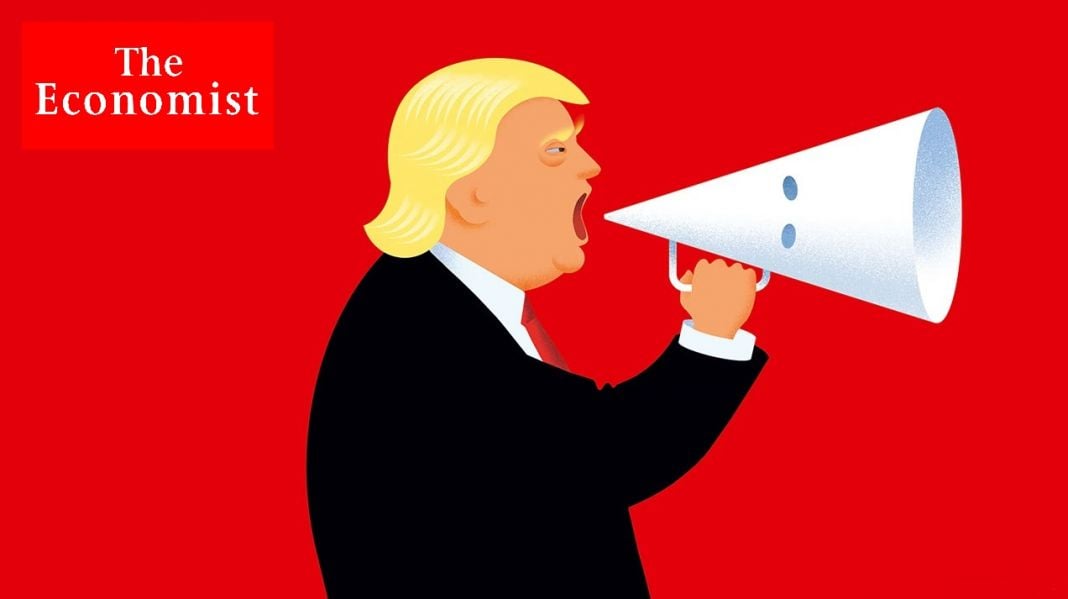 Cover The Economist by John Berkeley, agosto 2017