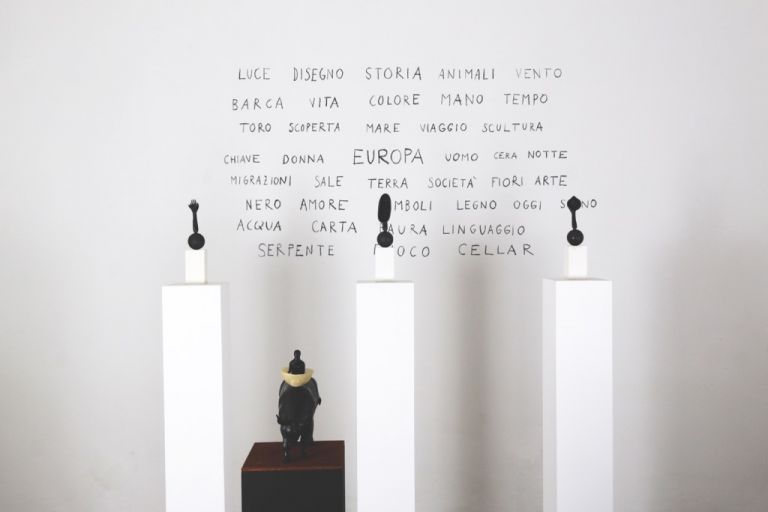 David Aaron Angeli. Europa. Exhibition view at Cellar Contemporary, Trento 2017