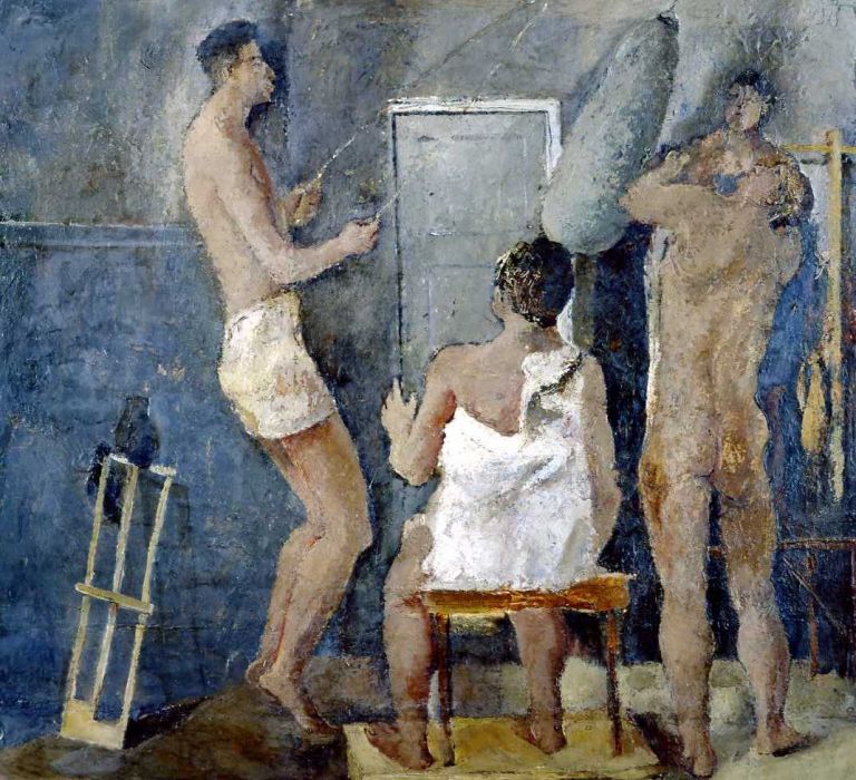 Fausto Pirandello, Palestra