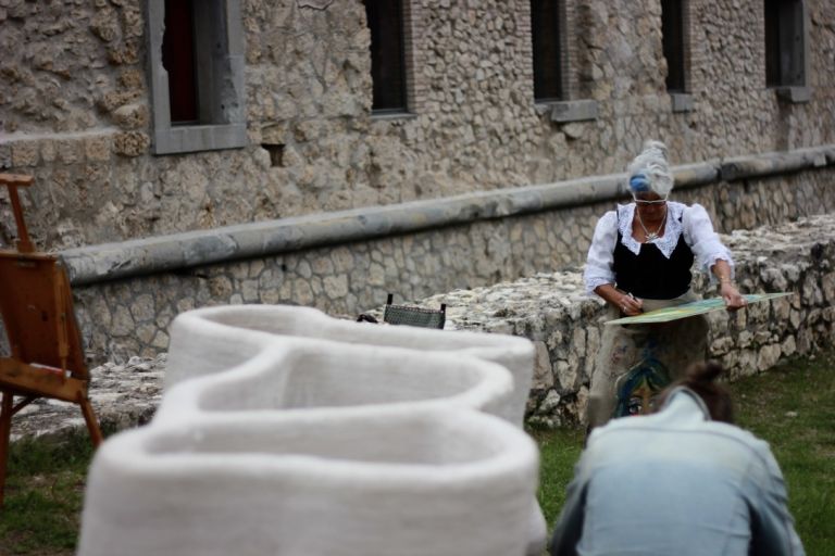 Fuocoapaesaggio. Alessandro Sambini, Grand Tour, 2017. Photo Brando Prizzon