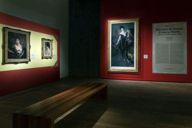 Giovanni Boldini. Exhibition view at Reggia di Venaria, 2017