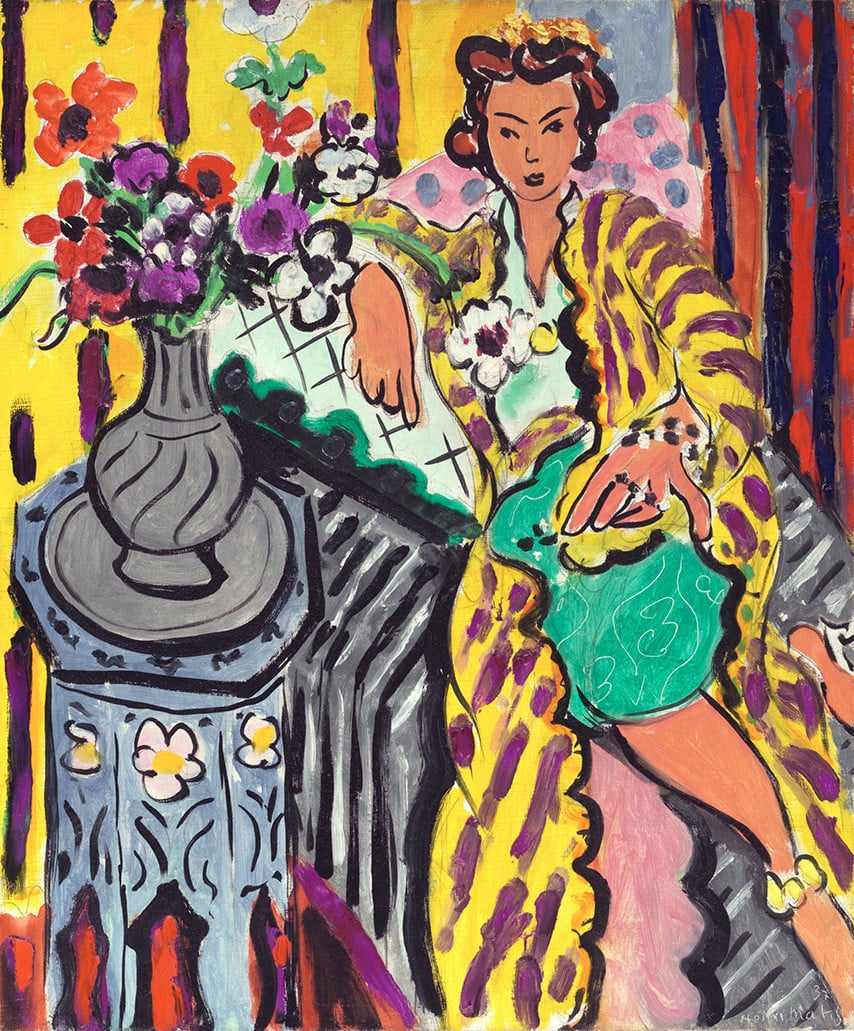 Henri Matisse, Yellow Odalisque, 1937. Philadelphia Museum of Art. The Samuel S. White 3rd and Vera White Collection, 1967 Photo © Philadelphia Museum of Art. Artwork © Succession H. Matisse DACS