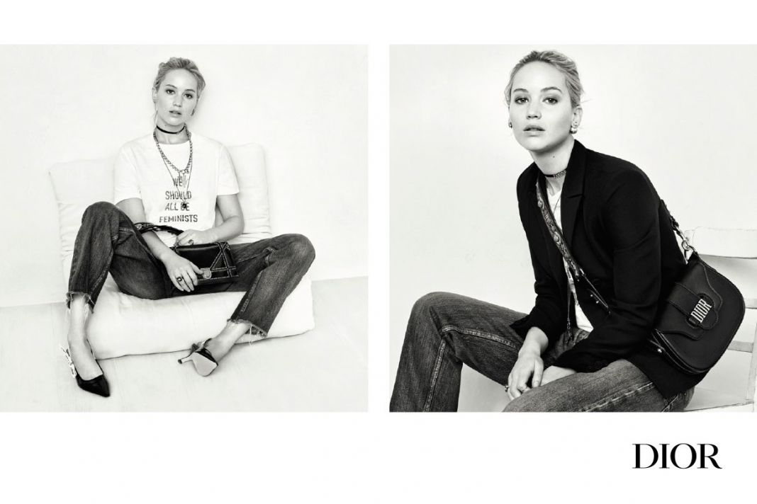 Jennifer Lawrence per Dior