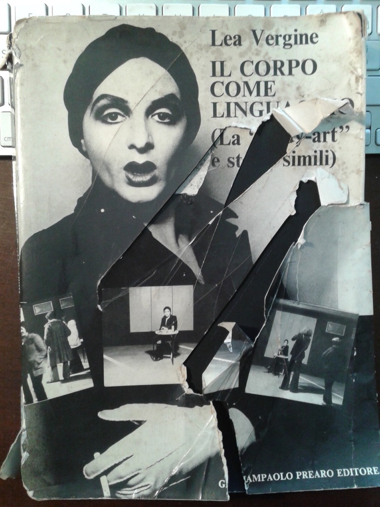 Lea Vergine, Il corpo come linguaggio (La “Body art” e storie simili) (Giampaolo Prearo, 1974)