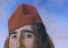 L’Uomo dal berretto rosso, tempera e olio su tavola, particolare. Museo Correr, Venezia