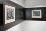 Mirò. Le lézard aux plumes d’or. Exhibition view at Villa Colloredo Meis, Recanati 2017