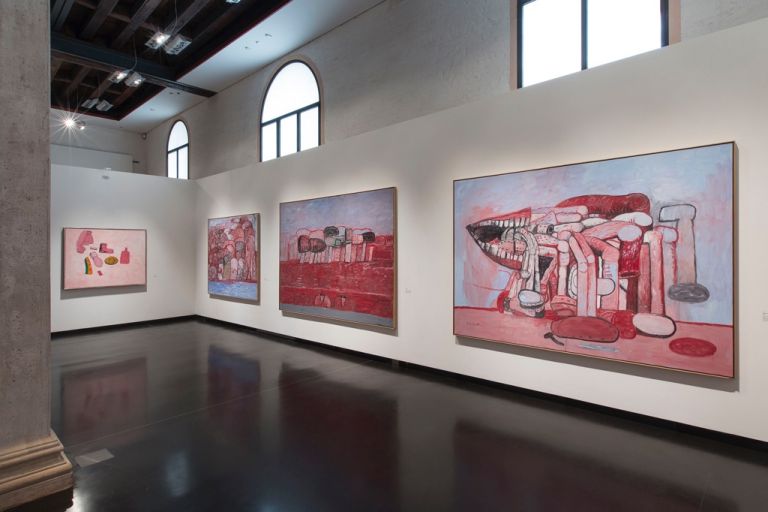 Philip Guston and The Poets. Exhibition view at Gallerie dell'Accademia, Venezia 2017. Photo © Lorenzo Palmieri