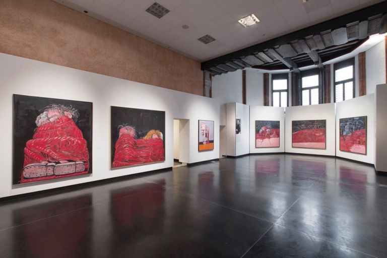 Philip Guston and The Poets. Exhibition view at Gallerie dell'Accademia, Venezia 2017. Photo © Lorenzo Palmieri