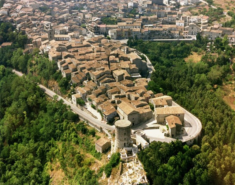 Riccia, vista aerea