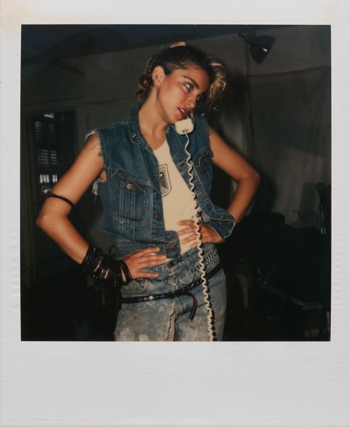 Richard Corman, Madonna. Polaroid 1983