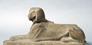 Statua di Amenofi II in forma di sfinge, dal Tempio di Karnak (© The Egyptian Museum, Il Cairo) [Nr archiv. 68]