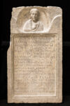 Stele della mima Bassillaù, Prima metà III secolo d.C. (tardo severiana), Museo Archeologico Nazionale di Aquileia © Gianluca Baronchelli