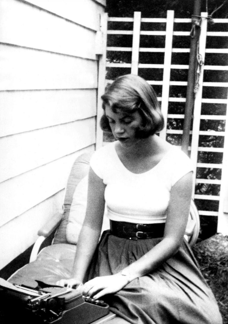 Sylvia Plath a lavoro