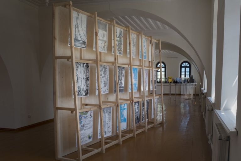Thibault de Gialluly, On all sides of the mirror, 2017. Serguey Merkurov Museum, Gyumri