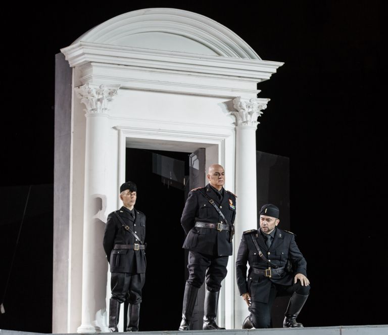 Tosca, Opera di Roma alle Terme di Caracalla, 2017. Photo Yasuko Kageyama