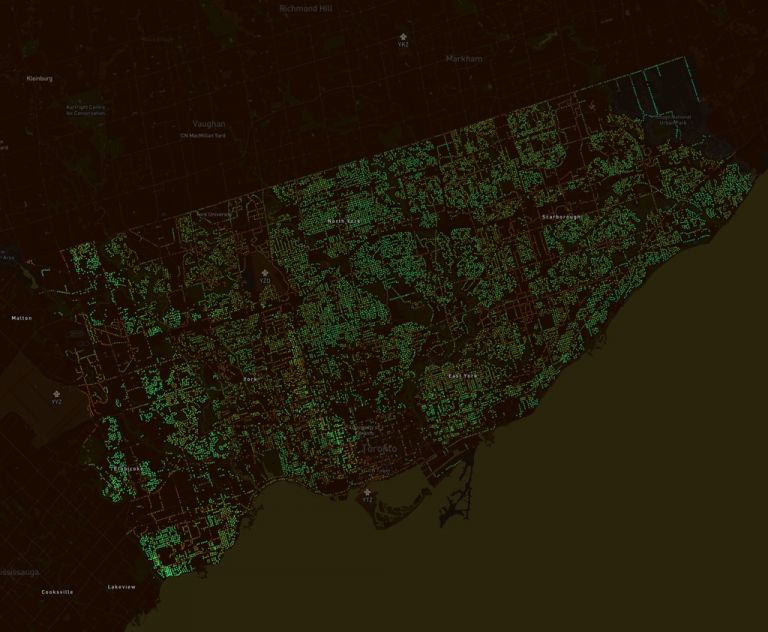 Treepedia. Toronto © MIT Senseable City Lab