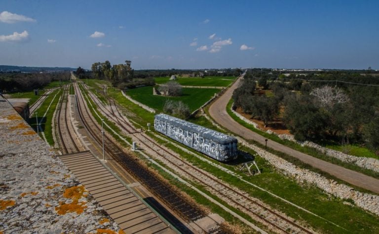 Vista dalla Stazione ferroviaria di Gagliano Leuca. Photo Pierpaolo Luca