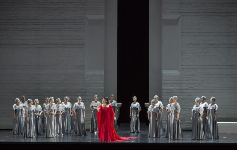 Giuseppe Verdi/Aida/ Premiere 6.agosto 2017/Riccardo Muti: direzione d’orchestra, Shirin Neshat:Regia, Anna Netrebko:Aida © Salzburger Festspiele / Monika Rittershaus