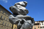 Urs Fischer Firenze Piazza Signoria Biaf Biennale Antiquariato, foto Valentina Silvestrini