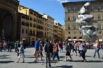 Urs Fischer Firenze Piazza Signoria Biaf Biennale Antiquariato, foto Valentina Silvestrini