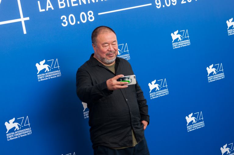 74. Mostra Internazionale d'Arte Cinematografica di Venezia. Ai Weiwei. Photo Irene Fanizza