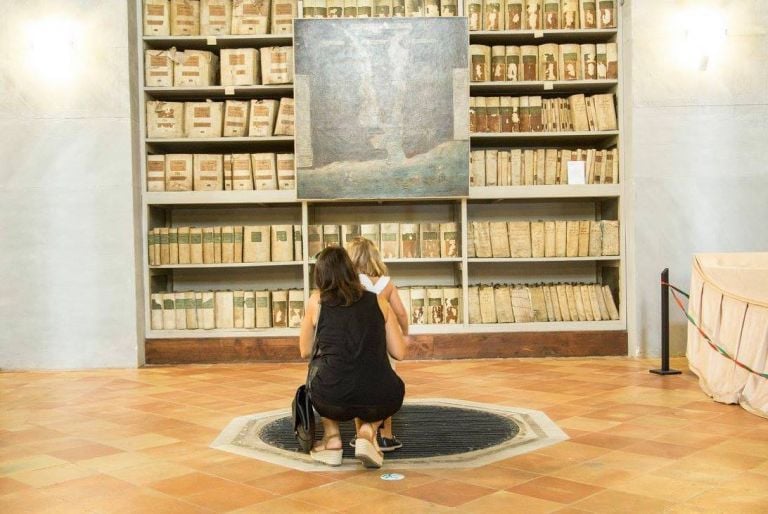 Alessandro Librio. Il Suono dei Fiumi. Palermo a Palermo. Exhibition view at Archivio Storico e Biblioteca Comunale in Casa Professa, Palermo 2017