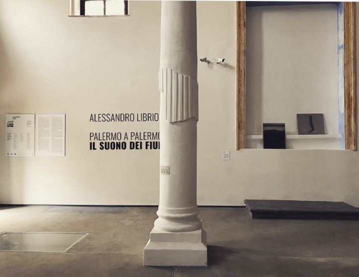 Alessandro Librio. Il Suono dei Fiumi. Palermo a Palermo. Exhibition view at Archivio Storico e Biblioteca Comunale in Casa Professa, Palermo 2017