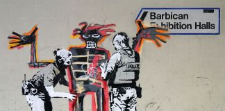 Banksy omaggia Jean Michel Basquiat