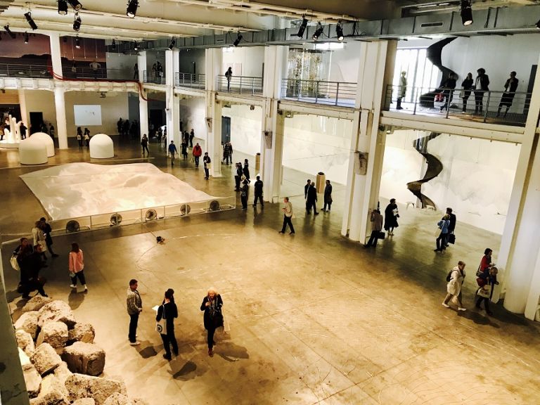 Biennale di Lione 2017. Exhibition view at La Sucrière