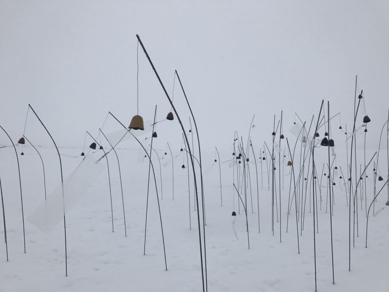 Christian Boltanski, Animitas (blanc) © C. Boltanski