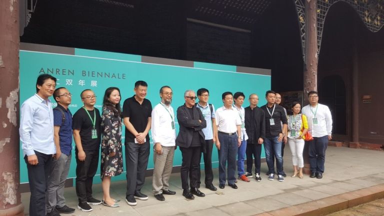 Conferenza stampa della prima Biennale di Anren