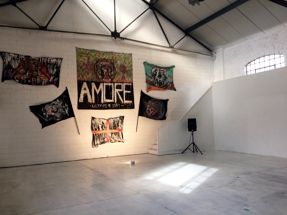 Dove sono gli Ultras, exhibition view at One Contemporary Art, Venezia 2017