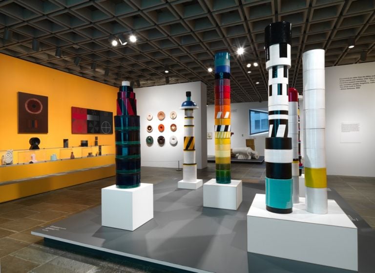 Ettore Sottsass. Design Radical. Exhibition view at MET Breuer, New York 2017. Courtesy The Metropolitan Museum of Art. Photo Anna Marie Kellen