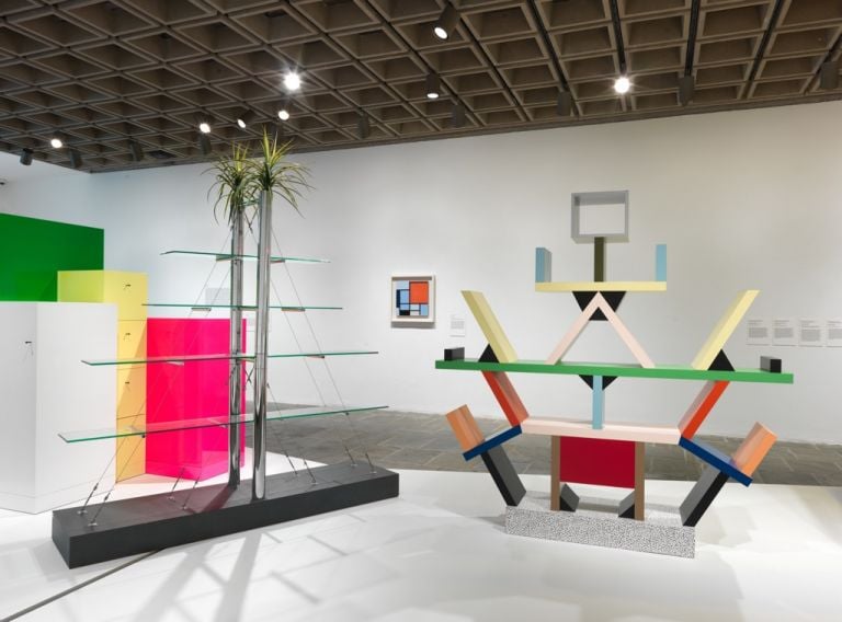 Ettore Sottsass. Design Radical. Exhibition view at MET Breuer, New York 2017. Courtesy The Metropolitan Museum of Art. Photo Anna Marie Kellen