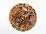 Fibula a disco a cloisonne da Torino, Lingotto, fine del VI inizi del VII secolo, Torino, Musei Reali di Torino Museo di Antichità