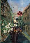 Filippo De Pisis, Mazzo di fiori a Venezia, olio su tela, 92 x 64 cm (1930)
