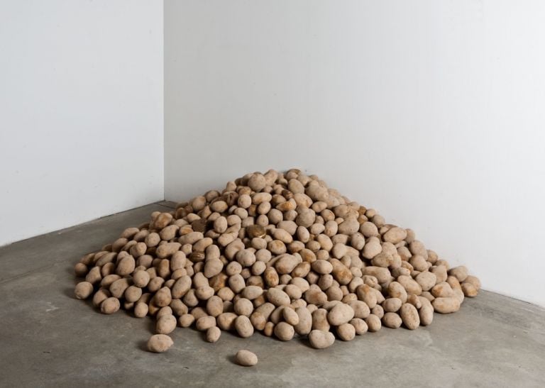 Giuseppe Penone, Patate, 1977. © 2017 Artists Rights Society (ARS), New York - ADAGP, Paris. Courtesy Kunstmuseum Basel and Sammlung Goetz, München. Photo Wilfried Petzi, Munich