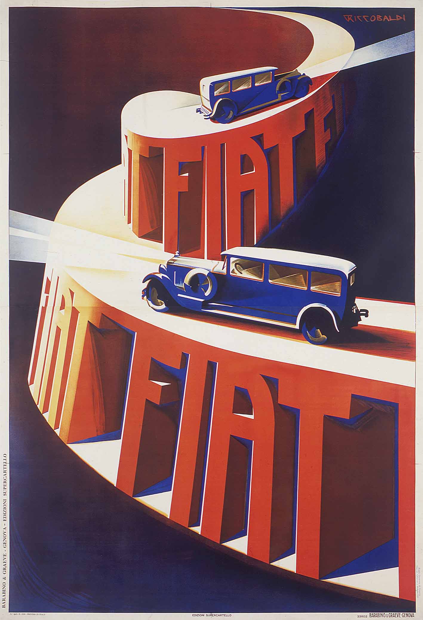Giuseppe Riccobaldi Del Bava, FIAT, 1928