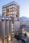 Heatherwick Studio, Zeitz MOCAA, Cape Town. Exterior at dusk. Photo Iwan Baan