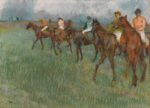 Jockeys in the Rain, about 1883-86