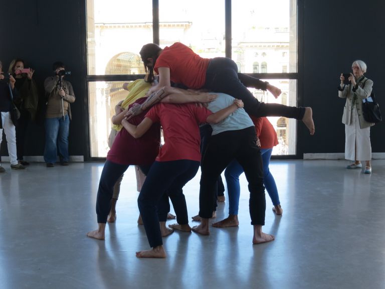 Huddle (1961), Simone Forti, Museo del Novecento