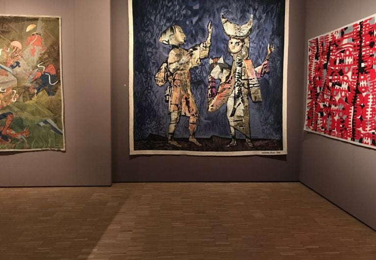 Intrecci del Novecento. Exhibition view at La Triennale di Milano, 2017