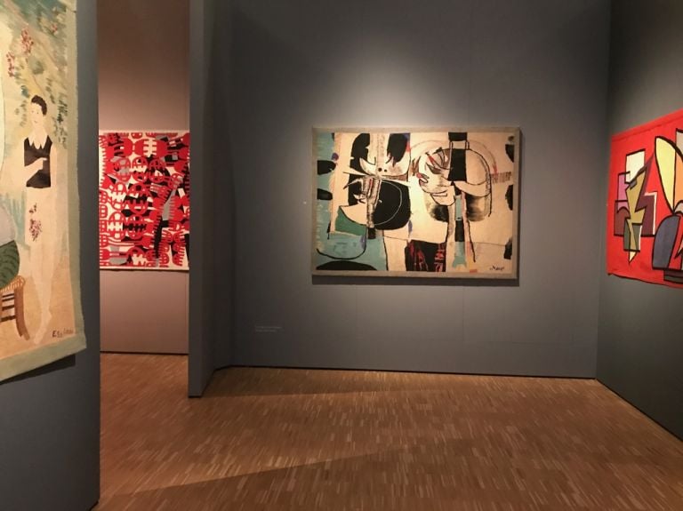 Intrecci del Novecento. Exhibition view at La Triennale di Milano, 2017