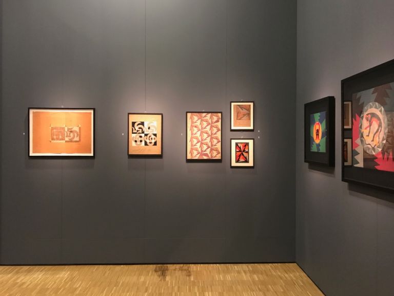 Intrecci del Novecento. Exhibition view at La Triennale di Milano, 2017