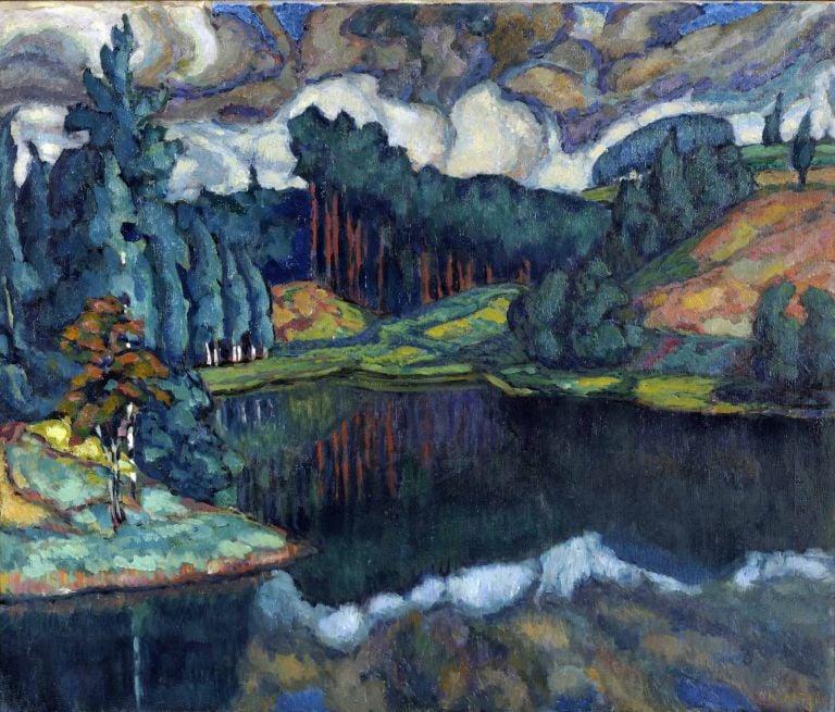 Konrad Mägi, Lago di Kasaritsa. 1916-17. Museo nazionale d’arte estone, Tallinn