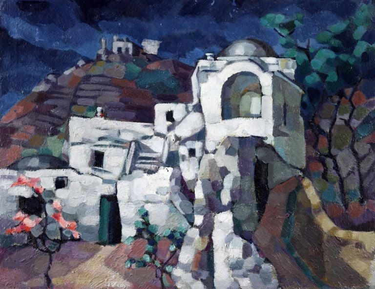 Konrad Mägi, Rovine a Capri. 1922-23. Museo nazionale d’arte estone, Tallinn