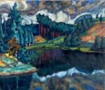 Konrad Mägi, Lago di Kasaritsa. 1916-17. Museo nazionale d’arte estone, Tallinn